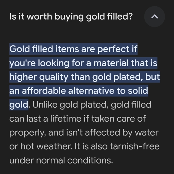 18K Gold Filled Bead Ball Link Chain - Picture 8 of 9